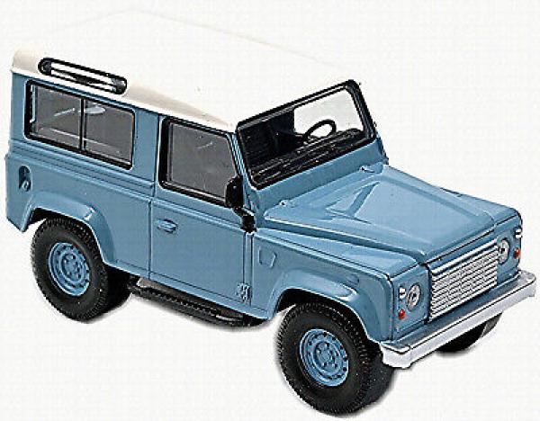 1:43 Land Rover Defender 1995 Blau und Weiß Jet-car